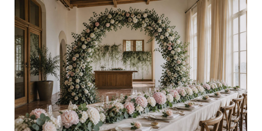 What's included in wedding floral decor — where the budget goes