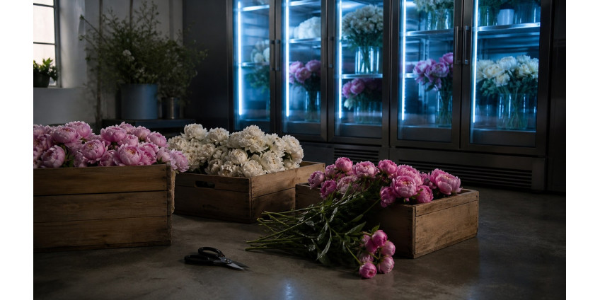 Why peonies only last 3 days — and what we do in our shop to give them 8