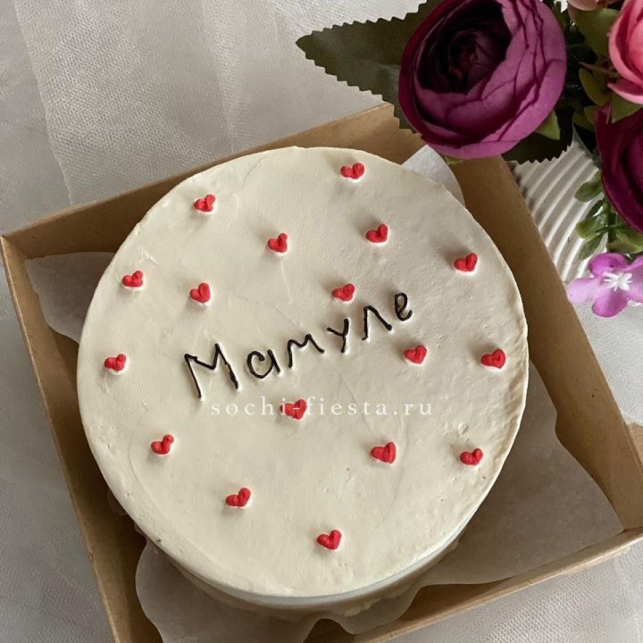 Бенто-торт "Мамуле" в Дубае