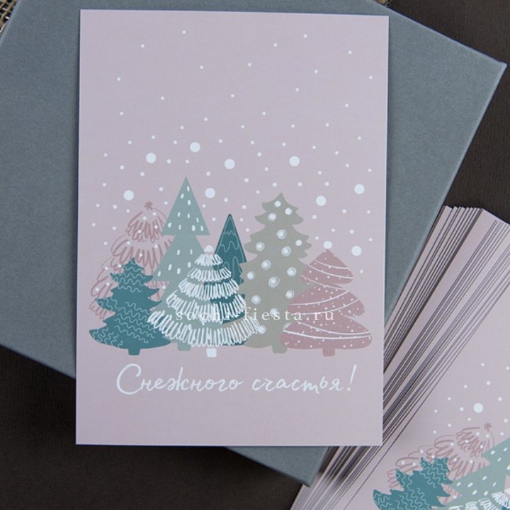 Открытка к букету "Снежного счастья" в Дубае