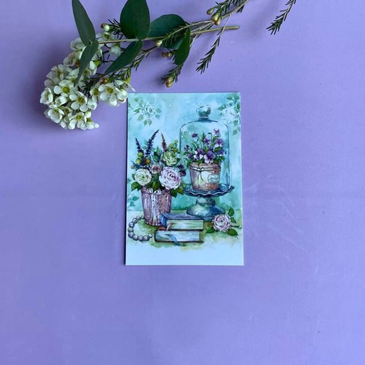 Открытка к букету "Книги" в Дубае